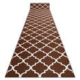Rugsx ковровая дорожка Maroko 30351, коричневая, 67 cм