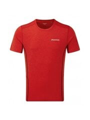 Marškinėliai vyrams Montane MDATSALPN07, raudoni цена и информация | Мужские футболки | pigu.lt