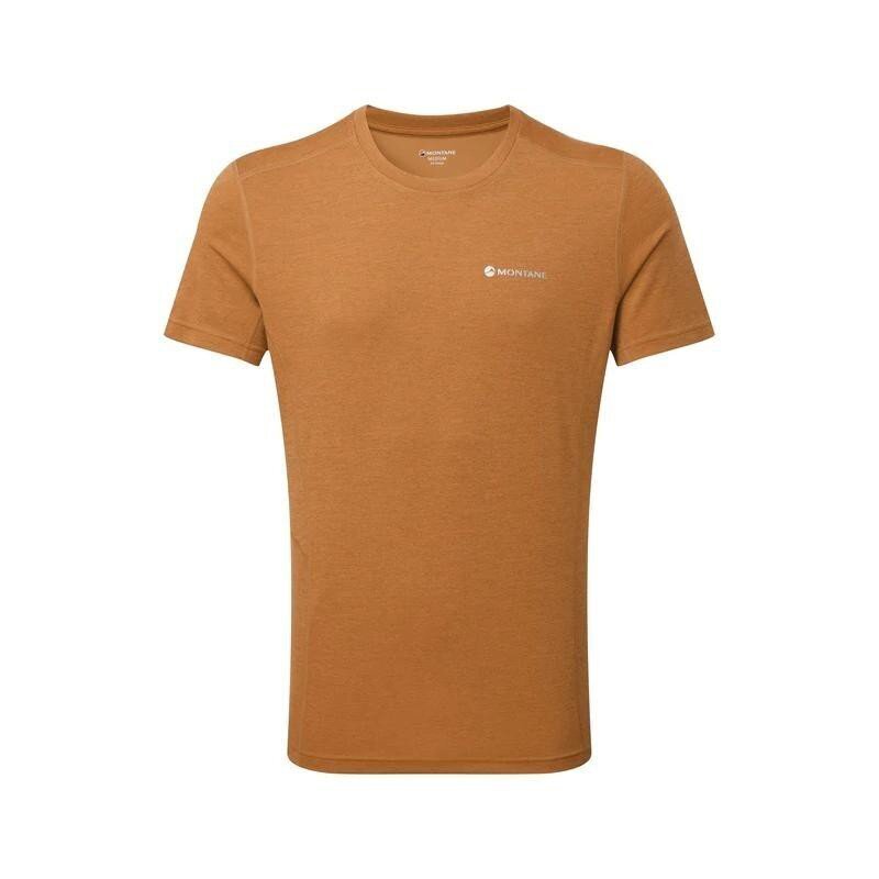 Marškinėliai vyrams Montane MDRTSINCZ13, rudi kaina ir informacija | Vyriški marškinėliai | pigu.lt