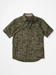 Marškiniai vyrams Marmot 42170-8287, žali цена и информация | Рубашка мужская | pigu.lt