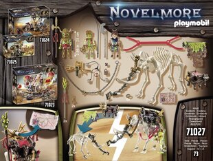 71027 PLAYMOBIL® Novelmore, Атака скелета мамонта. цена и информация | Конструкторы и кубики | pigu.lt