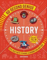 60-Second Genius - History: Bite-size facts to make learning fun and fast kaina ir informacija | Knygos paaugliams ir jaunimui | pigu.lt