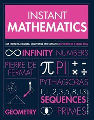 Instant Mathematics: Key Thinkers, Theories, Discoveries and Concepts Explained on a Single Page kaina ir informacija | Ekonomikos knygos | pigu.lt