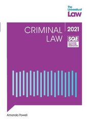 SQE - Criminal Law kaina ir informacija | Ekonomikos knygos | pigu.lt