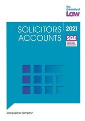 SQE - Solicitors Accounts kaina ir informacija | Ekonomikos knygos | pigu.lt