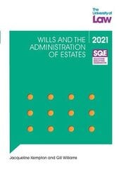 SQE - Wills and the Administration of Estates цена и информация | Книги по экономике | pigu.lt
