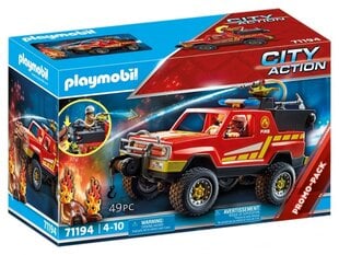 71194 PLAYMOBIL® City Action, пожарная машина цена и информация | Конструкторы и кубики | pigu.lt