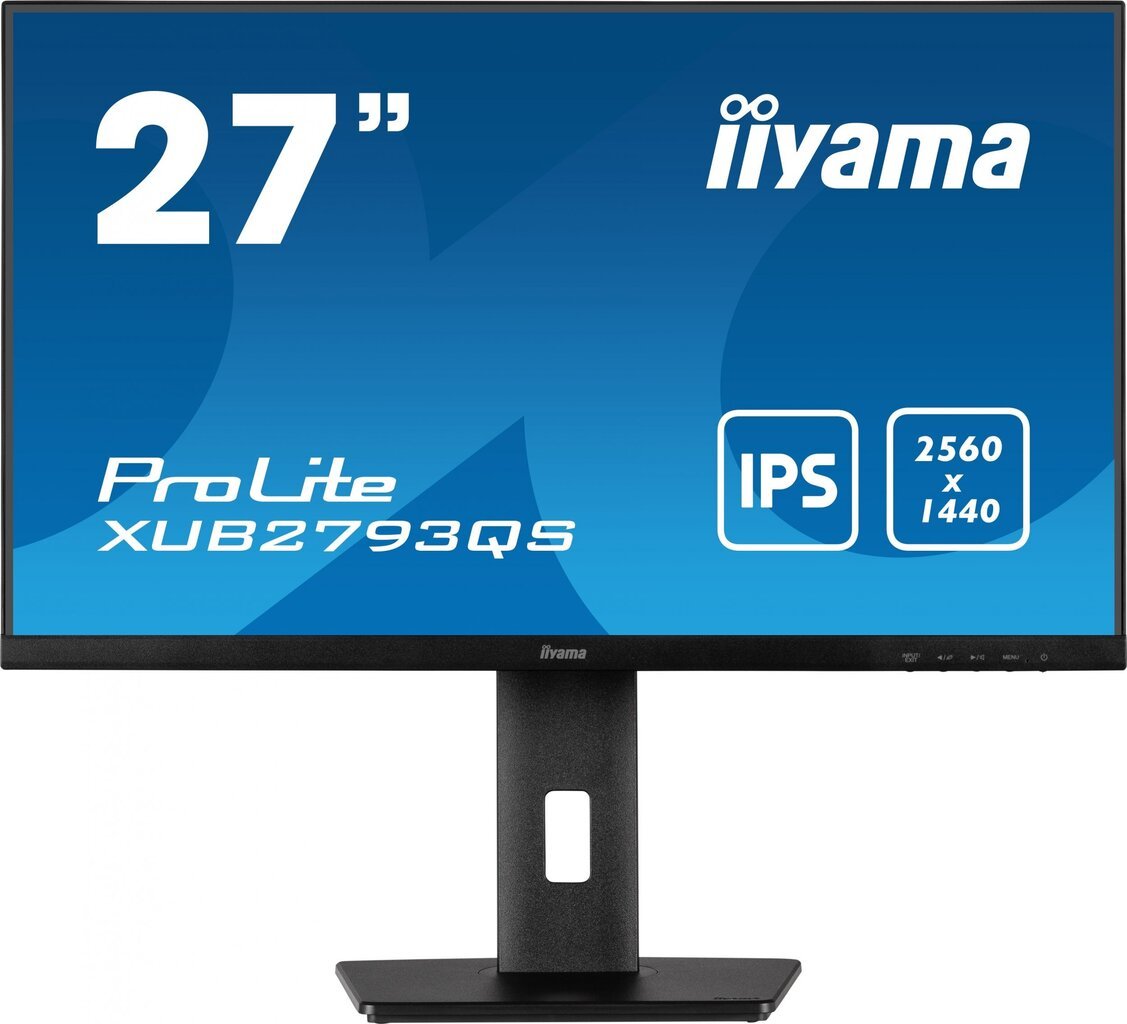 Iiyama ProLite XUB2793QS-B1 kaina ir informacija | Monitoriai | pigu.lt