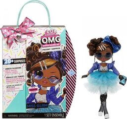 Lėlė MGA L.O.L Surprise Omg Present Surprise Fashion Doll Miss Glam kaina ir informacija | Žaislai mergaitėms | pigu.lt