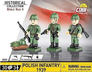 Lenkijos pėstininkų figūrėlės Cobi Klocki 1939, 33 d. kaina ir informacija | Konstruktoriai ir kaladėlės | pigu.lt
