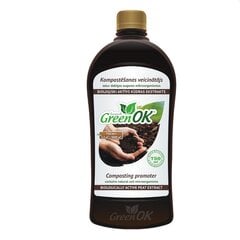 Bio kompost kompostavimo priemonė, 750ml, GreenOK kaina ir informacija | Augalų priežiūros priemonės | pigu.lt