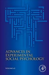 Advances in Experimental Social Psychology, Volume 63 цена и информация | Книги по социальным наукам | pigu.lt