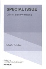 Special Issue: Cultural Expert Witnessing kaina ir informacija | Ekonomikos knygos | pigu.lt