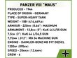 Konstruktorius Cobi Panzer VIII Maus, 1/28, 2559 kaina ir informacija | Konstruktoriai ir kaladėlės | pigu.lt