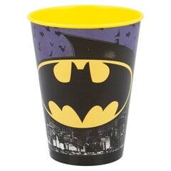 Plastikinis puodelis vaiku Batman, 260 ml. kaina ir informacija | Kūdikių indai, indeliai pienui ir įrankiai | pigu.lt