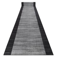 Rugsx ковровая дорожка Streifen, антрацит, 67 см цена и информация | Ковры | pigu.lt