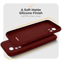 Силиконовый чехол Moozy Minimalist для Xiaomi 12 Pro – винно-красный цена и информация | Чехлы для телефонов | pigu.lt