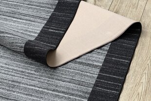 Rugsx ковровая дорожка Streifen, антрацит, 90 см цена и информация | Ковры | pigu.lt