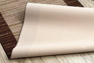 Rugsx ковровая дорожка Streifen, антрацит, 57 см цена и информация | Ковры | pigu.lt