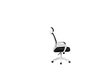 Biuro kėdė Solar, balta/juoda kaina ir informacija | Biuro kėdės | pigu.lt