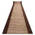 Rugsx ковровая дорожка Streifen, коричневая, 110 см