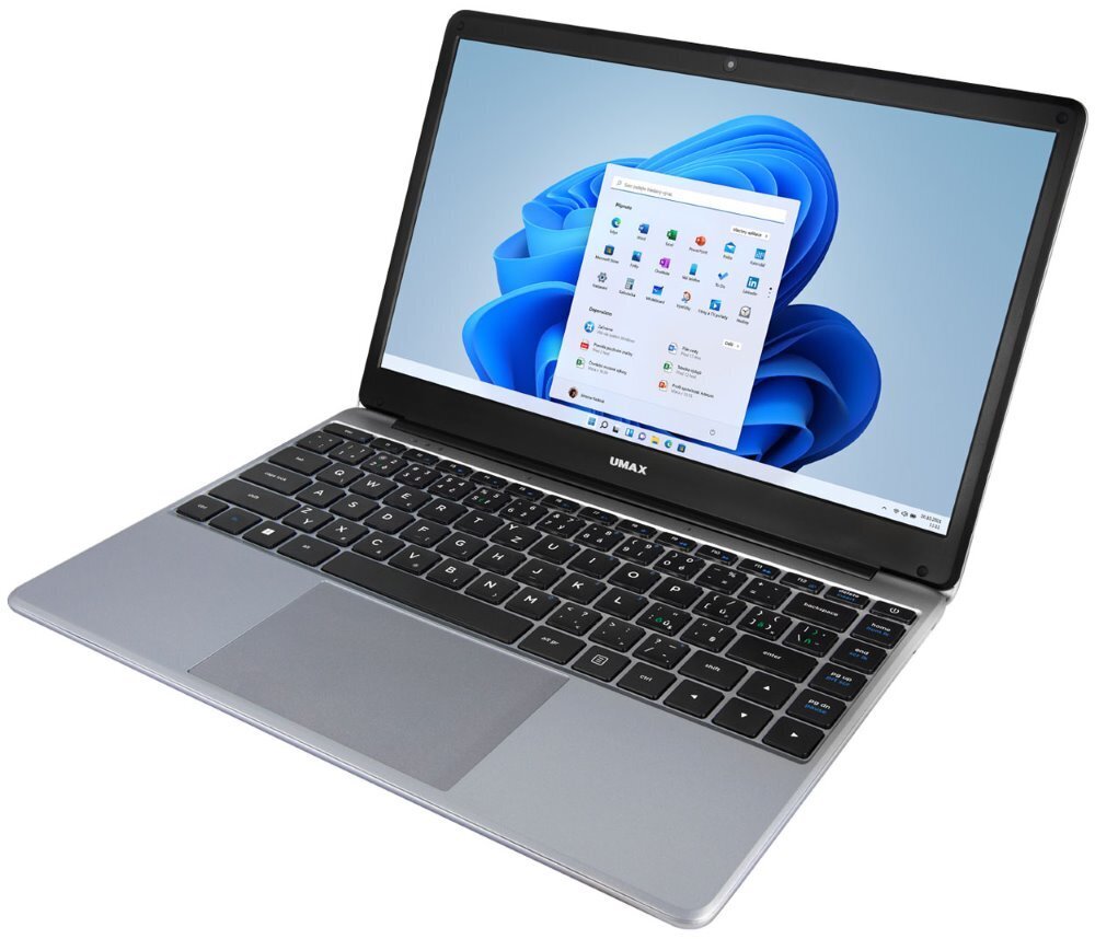 Umax VisionBook 14WRx 14,1" IPS 1920x1080 N4020 4GB 128GB kaina ir informacija | Nešiojami kompiuteriai | pigu.lt
