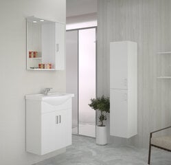 Высокий шкафчик для ванной Eternal, белый цена и информация | Шкафчики для ванной | pigu.lt