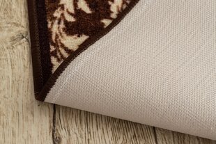 Rugsx ковровая дорожка Romance, коричневая, 100 см цена и информация | Ковры | pigu.lt