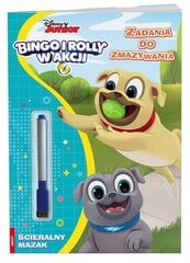 Bingo ir Rolly veikia. Užduotys, kurias reikia ištrinti цена и информация | Книги для малышей | pigu.lt