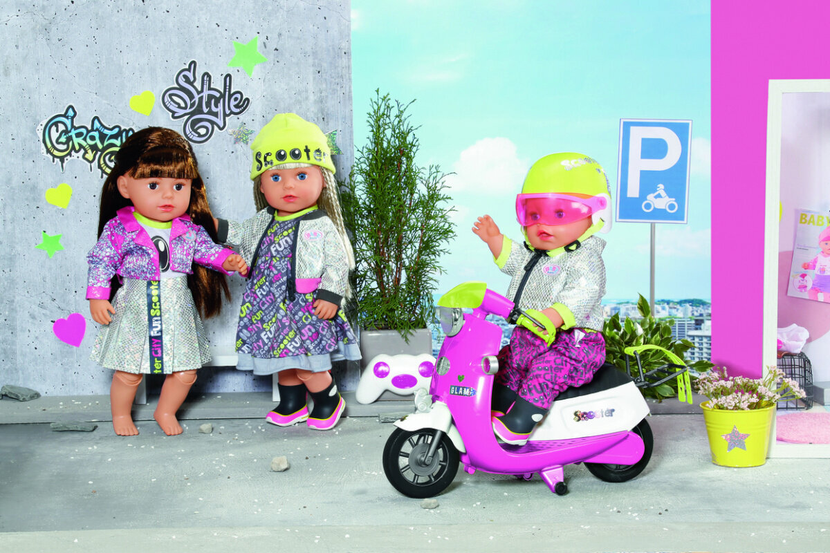 Lėlė Baby Born City Deluxe Style kaina ir informacija | Žaislai mergaitėms | pigu.lt