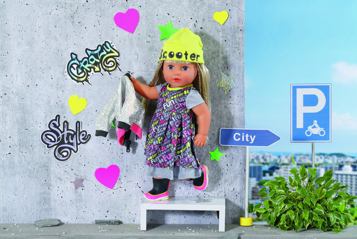 Lėlė Baby Born City Deluxe Style kaina ir informacija | Žaislai mergaitėms | pigu.lt