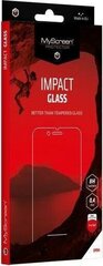 MS ImpactGLASS iPhone 12 mini 5,4" czarny|black Antyuderzeniowe szkło hybrydowe 8H цена и информация | Защитные пленки для телефонов | pigu.lt