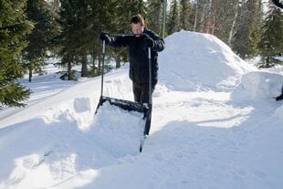 Sniego stūmiklis FISKARS 143040 kaina ir informacija | Sniego kastuvai, stūmikliai | pigu.lt