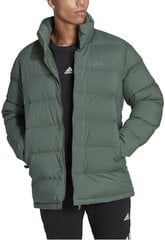 Мужская куртка Adidas Helionic Mid Jacket Green HG6282 HG6282/L цена и информация | Мужские куртки | pigu.lt