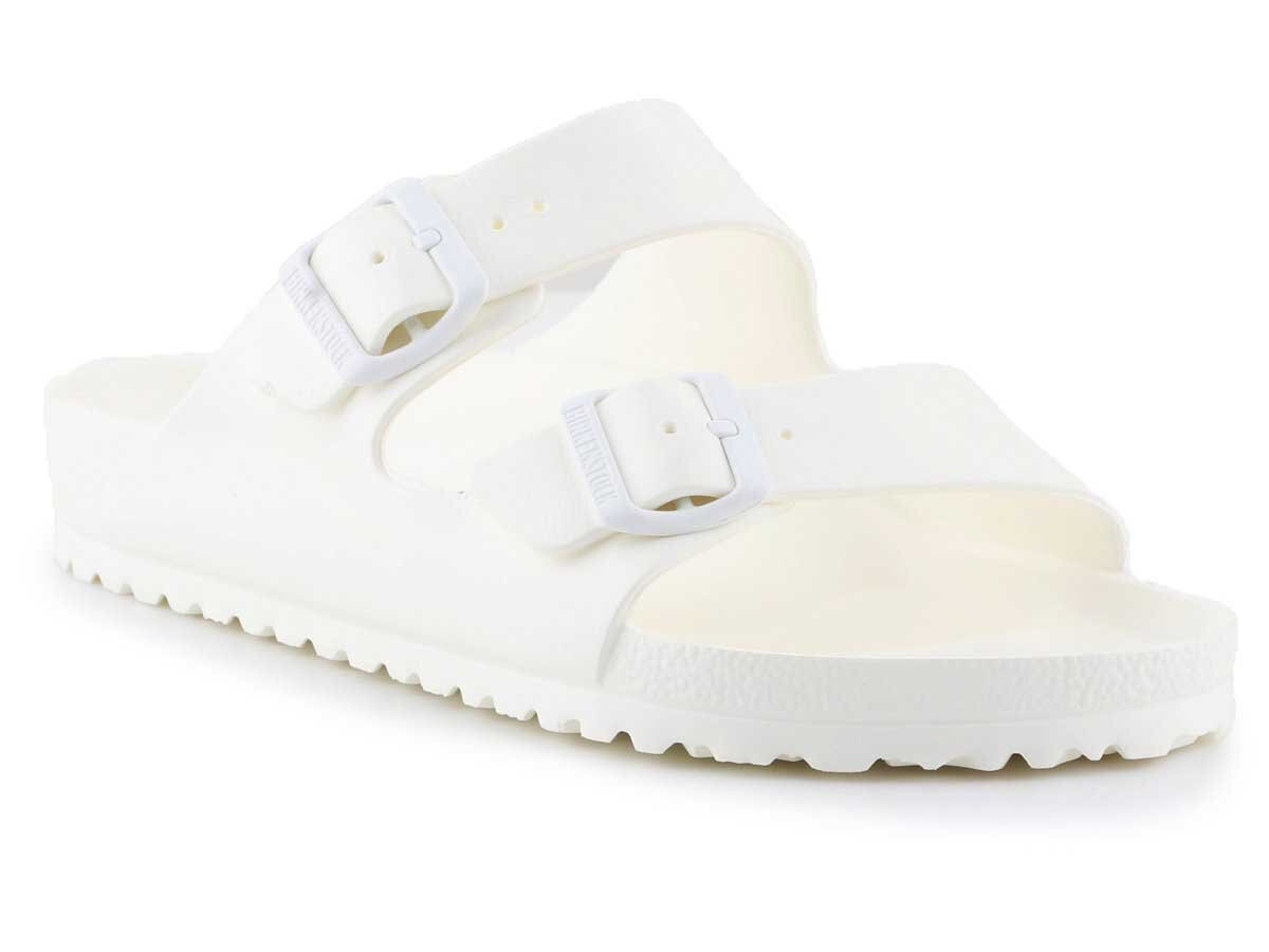 Šlepetės vyrams Birkenstock, baltos kaina ir informacija | Vyriškos šlepetės, basutės | pigu.lt