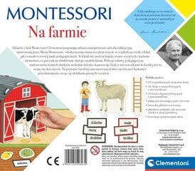 Montessori žaidimas ūkyje Clementoni kaina ir informacija | Stalo žaidimai, galvosūkiai | pigu.lt