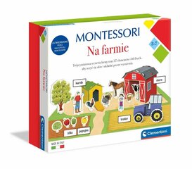 Montessori žaidimas ūkyje Clementoni kaina ir informacija | Stalo žaidimai, galvosūkiai | pigu.lt