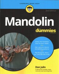 Mandolin For Dummies, 2nd Edition 2nd Edition kaina ir informacija | Knygos apie meną | pigu.lt