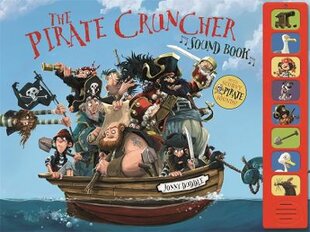 The Pirate-Cruncher Sound Book kaina ir informacija | Knygos mažiesiems | pigu.lt