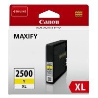 Canon PGI-2500XL, geltona цена и информация | Kasetės rašaliniams spausdintuvams | pigu.lt