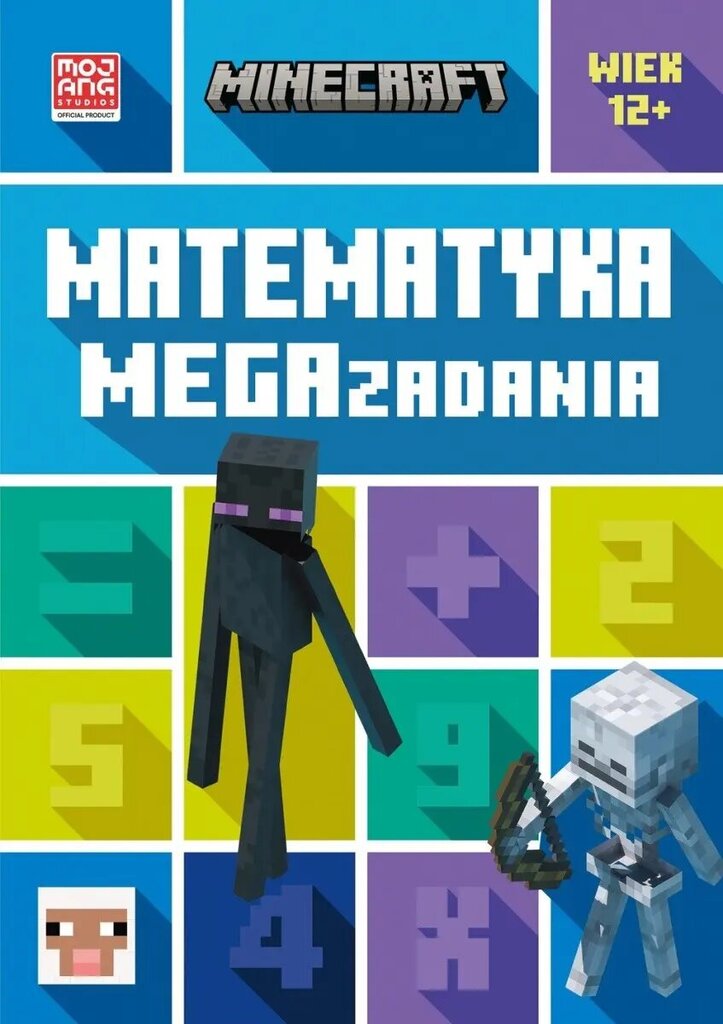 Minecraft. Matematyka. Megazadania 12+ цена и информация | Knygos paaugliams ir jaunimui | pigu.lt