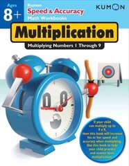 Speed and Accuracy: Multiplication: Multiplying Numbers 1 Through 9 цена и информация | Книги для подростков  | pigu.lt