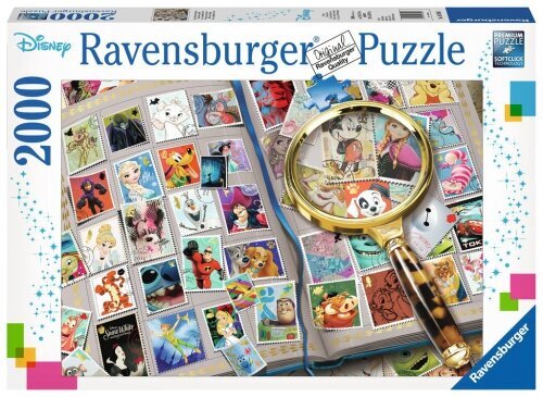 Dėlionė My Favorite Postage Stamps, Rvensburger 2000d. kaina ir informacija | Dėlionės (puzzle) | pigu.lt