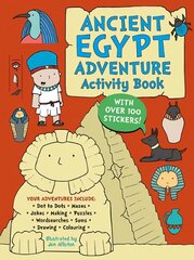 Ancient Egypt Adventure Activity Book kaina ir informacija | Knygos mažiesiems | pigu.lt