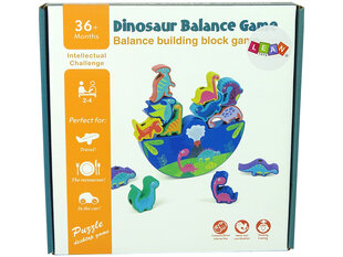Деревянная балансировочная игра "Динозавры цена и информация | Развивающие игрушки | pigu.lt