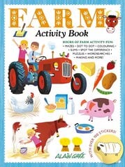 Farm Activity Book цена и информация | Книги для самых маленьких | pigu.lt