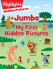 Jumbo Book of My First Hidden Pictures цена и информация | Книги для самых маленьких | pigu.lt