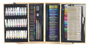 Профессиональный набор для рисования в коробке цена и информация | Принадлежности для рисования, лепки | pigu.lt