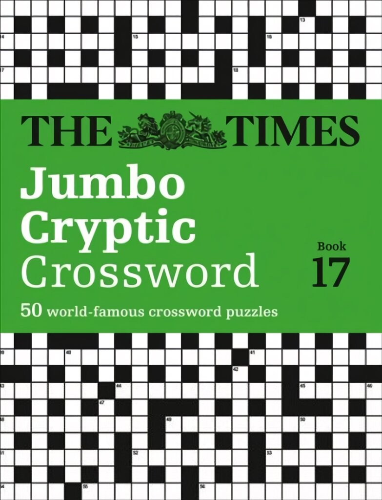 Times Jumbo Cryptic Crossword Book 17: 50 World-Famous Crossword Puzzles edition цена и информация | Knygos apie sveiką gyvenseną ir mitybą | pigu.lt