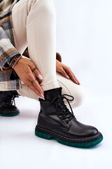 Aulinukai moterims Trinah BSB233002681, juodi kaina ir informacija | Aulinukai, ilgaauliai batai moterims | pigu.lt